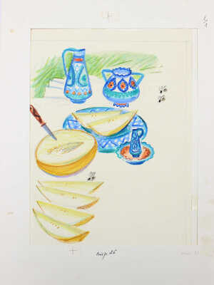 Кольцова Елизавета Алексеевна. Шесть иллюстраций к с. 21, 22, 25, 26, 29, 30 кн.: Глушнев Г.З. Упрямый воробей: [Стихи: для дошкольного возраста] / Худож. Л. Кольцова. М.: Малыш, 1991